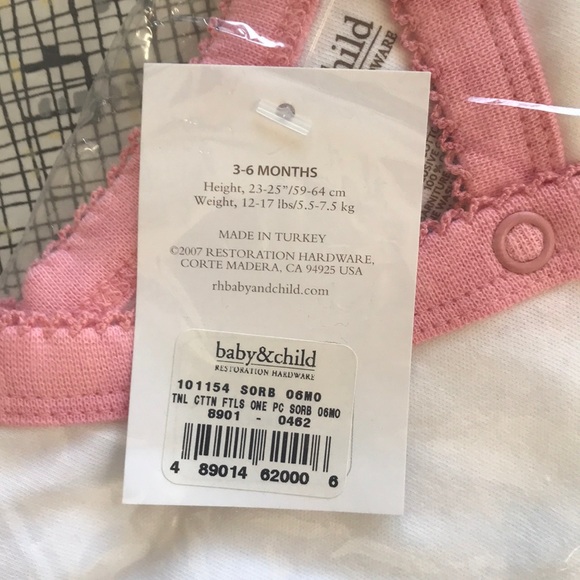 Organic Cotton open foot sleeper - Picture 3 of 5